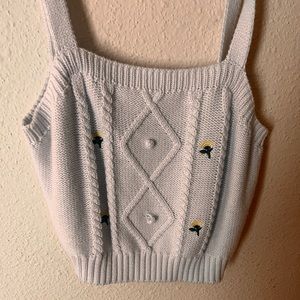 wild fable cottage core sweater tank